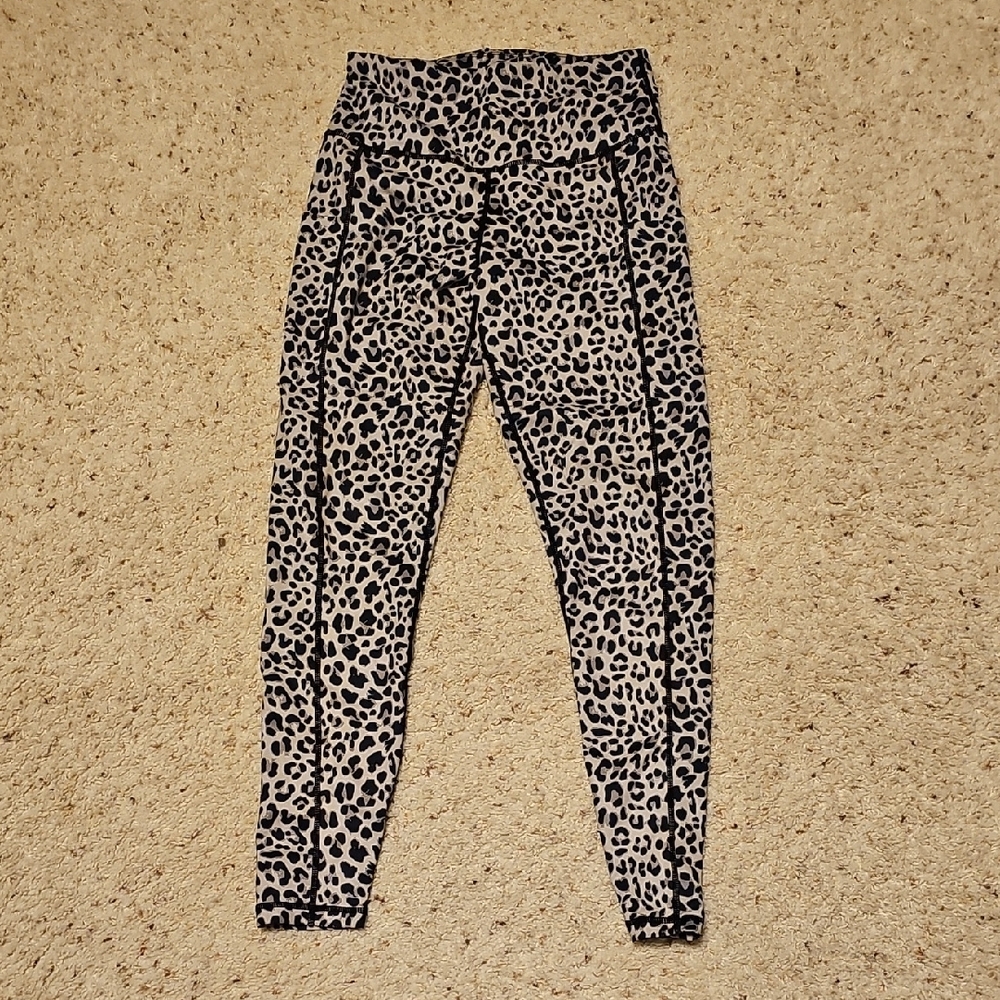 Ouges Leopard Print Leggings